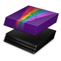Capa Compatível PS4 Pro Anti Poeira - Rainbow Colors Colorido - Pop Arte Skins