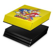Capa Compatível PS4 Pro Anti Poeira - Sonic Mania