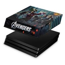 Capa Compatível PS4 Pro Anti Poeira - The Avengers - Os Vingadores