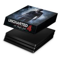 Capa Compatível PS4 Pro Anti Poeira - Uncharted 4