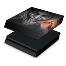 Capa Compatível PS4 Slim Anti Poeira - Coringa Joker - Pop Arte Skins