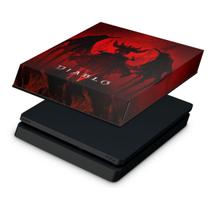 Capa Compatível PS4 Slim Anti Poeira - Diablo IV 4 - Pop Arte Skins