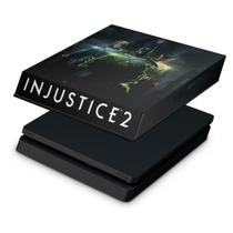 Capa Compatível PS4 Slim Anti Poeira - Injustice 2 - Pop Arte Skins