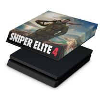 Capa Compatível PS4 Slim Anti Poeira - Sniper Elite 4
