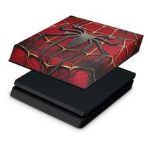 Capa Compatível PS4 Slim Anti Poeira - Spider Man - Homem Aranha
