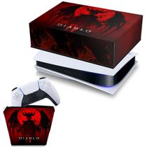 Capa Compatível PS5 Horizontal e Case Controle - Diablo IV 4