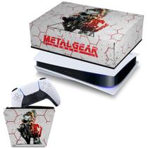 Capa Compatível PS5 Horizontal e Case Controle - Metal Gear Solid