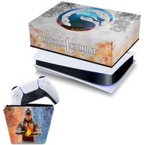 Capa Compatível PS5 Horizontal e Case Controle - Mortal Kombat 1