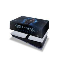 Capa Compatível PS5 Pro Anti Poeira Horizontal - God of War Ragnarok B