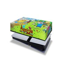 Capa Compatível PS5 Pro Anti Poeira Horizontal - Hora De Aventura