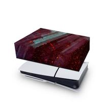 Capa compatível PS5 Slim Horizontal Anti Poeira - Abstrato 100