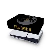 Capa compatível PS5 Slim Horizontal Anti Poeira - Final Fantasy XV