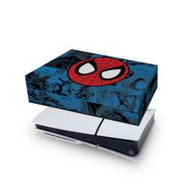 Capa compatível PS5 Slim Horizontal Anti Poeira - Homem-Aranha Spider-Man Comics
