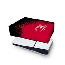Capa compatível PS5 Slim Horizontal Anti Poeira - Spider-Man Homem Aranha 2 Edition