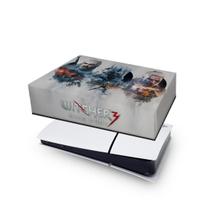 Capa compatível PS5 Slim Horizontal Anti Poeira - The Witcher 3 - Pop Arte Skins
