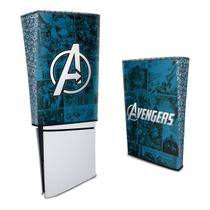 Capa compatível PS5 Slim Vertical Anti Poeira - Avengers Vingadores Comics