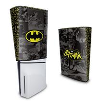 Capa compatível PS5 Slim Vertical Anti Poeira - Batman Comics - Pop Arte Skins