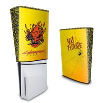 Capa compatível PS5 Slim Vertical Anti Poeira - Cyberpunk 2077 - Pop Arte Skins