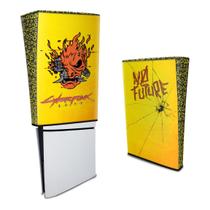 Capa compatível PS5 Slim Vertical Anti Poeira - Cyberpunk 2077 - Pop Arte Skins