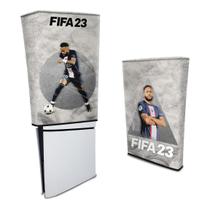 Capa compatível PS5 Slim Vertical Anti Poeira - FIFA 23