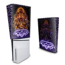 Capa compatível PS5 Slim Vertical Anti Poeira - Gotham Knights - Pop Arte Skins