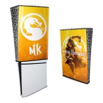 Capa compatível PS5 Slim Vertical Anti Poeira - Mortal Kombat 11