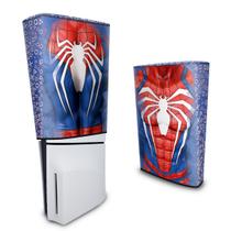 Capa compatível PS5 Slim Vertical Anti Poeira - Spider-Man Homem Aranha 2