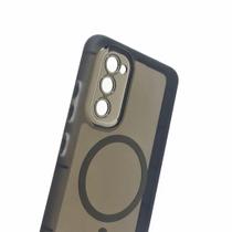 Capa Compatível S20 FE Transparente Silicone com Anel Magnético para Suporte Veicular Capa Compatível S20 FE Transparente Silicone com Anel Magnético para Suporte Veicular