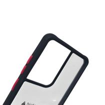 Capa Compatível S21 ULTRA Anti-Impacto Acrílico Transparente com Borda Colorida 4 Cantos Reforçados Capa Compatível S21 ULTRA Anti-Impacto Acrílico Transparente com Borda Colorida 4 Cantos Reforçados