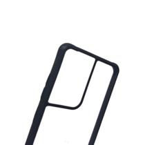 Capa Compatível S21 ULTRA Anti-Impacto Acrílico Transparente com Borda Colorida 4 Cantos Reforçados Capa Compatível S21 ULTRA Anti-Impacto Acrílico Transparente com Borda Colorida 4 Cantos Reforçados