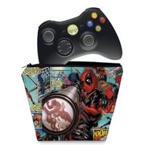 Capa Compatível Xbox 360 Controle Case - Deadpool