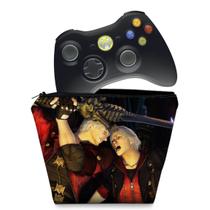 Capa Compatível Xbox 360 Controle Case - Devil May Cry 4