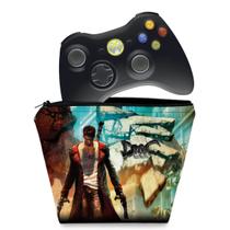 Capa Compatível Xbox 360 Controle Case - Devil May Cry 5
