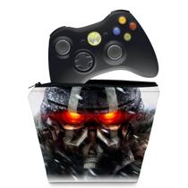 Capa Compatível Xbox 360 Controle Case - Killzone 3 - Pop Arte Skins