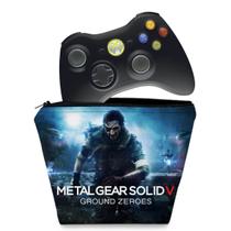 Capa Compatível Xbox 360 Controle Case - Metal Gear Solid V