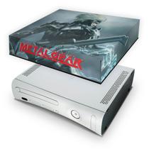 Capa Compatível Xbox 360 Fat Anti Poeira - Metal Gear Solid Rising - Pop Arte Skins