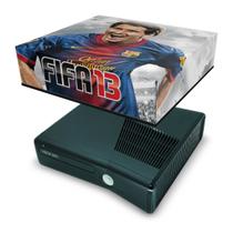 Capa Compatível Xbox 360 Slim Anti Poeira - Fifa 13 - Pop Arte Skins