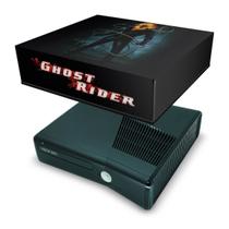 Capa Compatível Xbox 360 Slim Anti Poeira - Motoqueiro Fantasma B