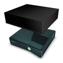 Capa Compatível Xbox 360 Slim Anti Poeira - Preta All Black
