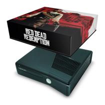 Capa Compatível Xbox 360 Slim Anti Poeira - Red Dead Redemption