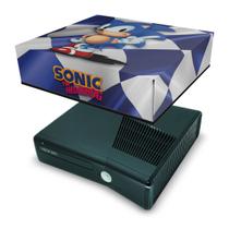Capa Compatível Xbox 360 Slim Anti Poeira - Sonic The Hedgehog