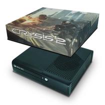 Capa Compatível Xbox 360 Super Slim Anti Poeira - Crysis 2