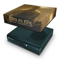 Capa Compatível Xbox 360 Super Slim Anti Poeira - Deus Ex