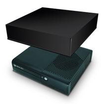 Capa Compatível Xbox 360 Super Slim Anti Poeira - Preta All Black