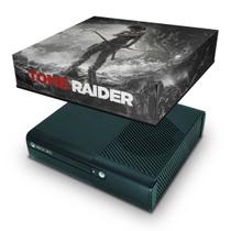 Capa Compatível Xbox 360 Super Slim Anti Poeira - Tomb Raider