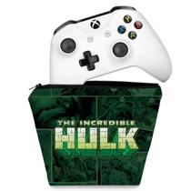 Capa Compatível Xbox One Controle Case - Hulk Comics