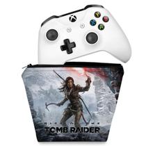 Capa Compatível Xbox One Controle Case - Rise Of The Tomb Raider - Pop Arte Skins