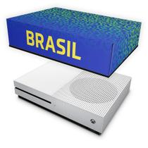 Capa Compatível Xbox One S Slim Anti Poeira - Brasil - Pop Arte Skins