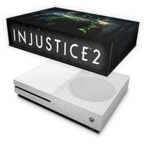 Capa Compatível Xbox One S Slim Anti Poeira - Injustice 2