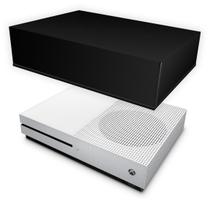 Capa Compatível Xbox One S Slim Anti Poeira - Preta All Black